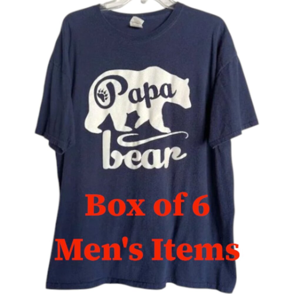 Box of 6 Men's Items